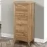 Hampstead 5 Drawer Tall Chest of Drawers - Brown