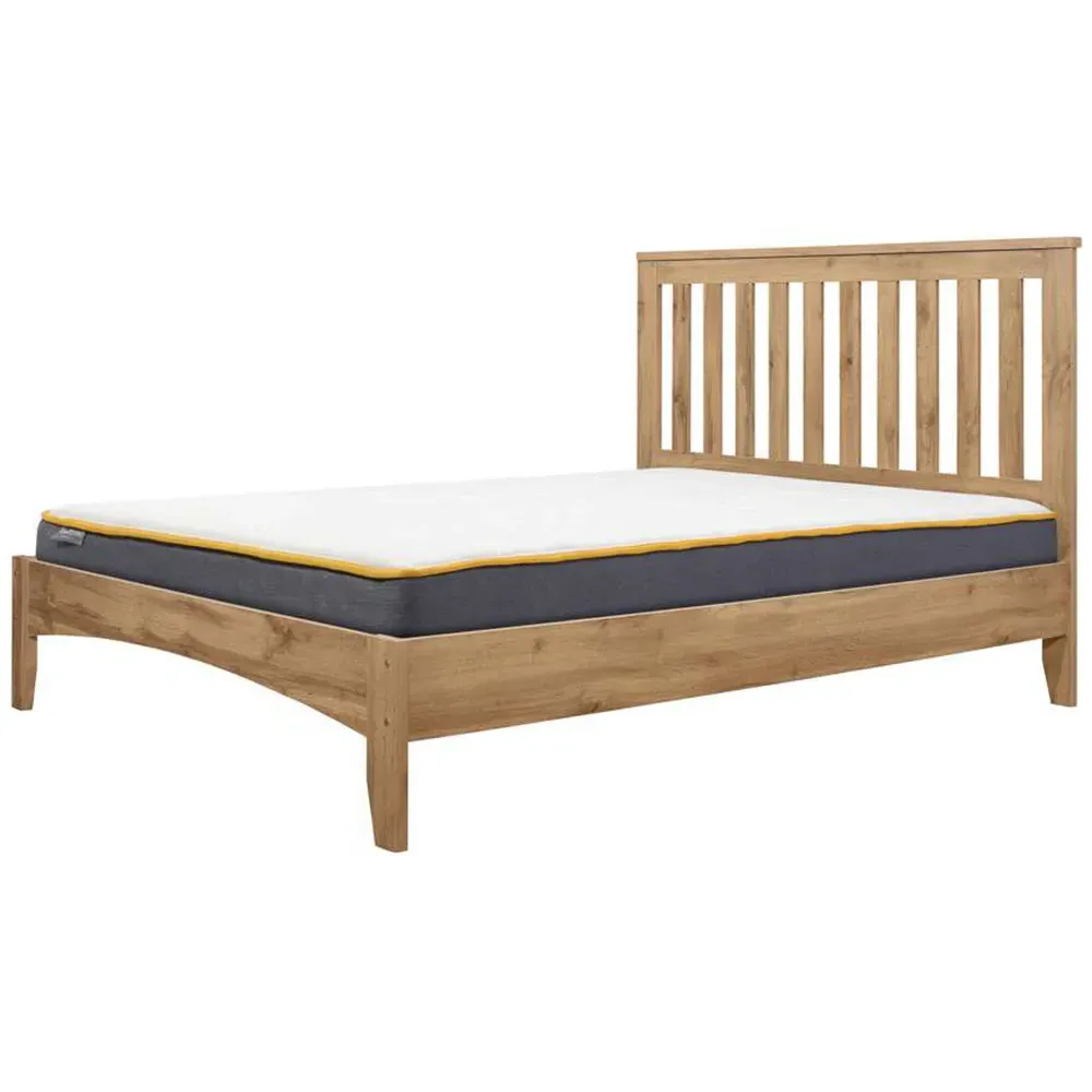 Hampstead Double Bed Frame - Brown