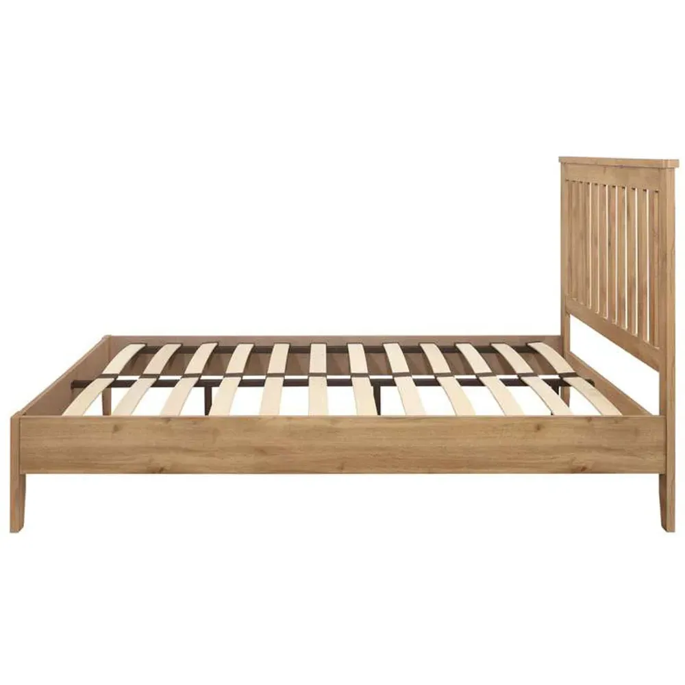 Hampstead Double Bed Frame - Brown