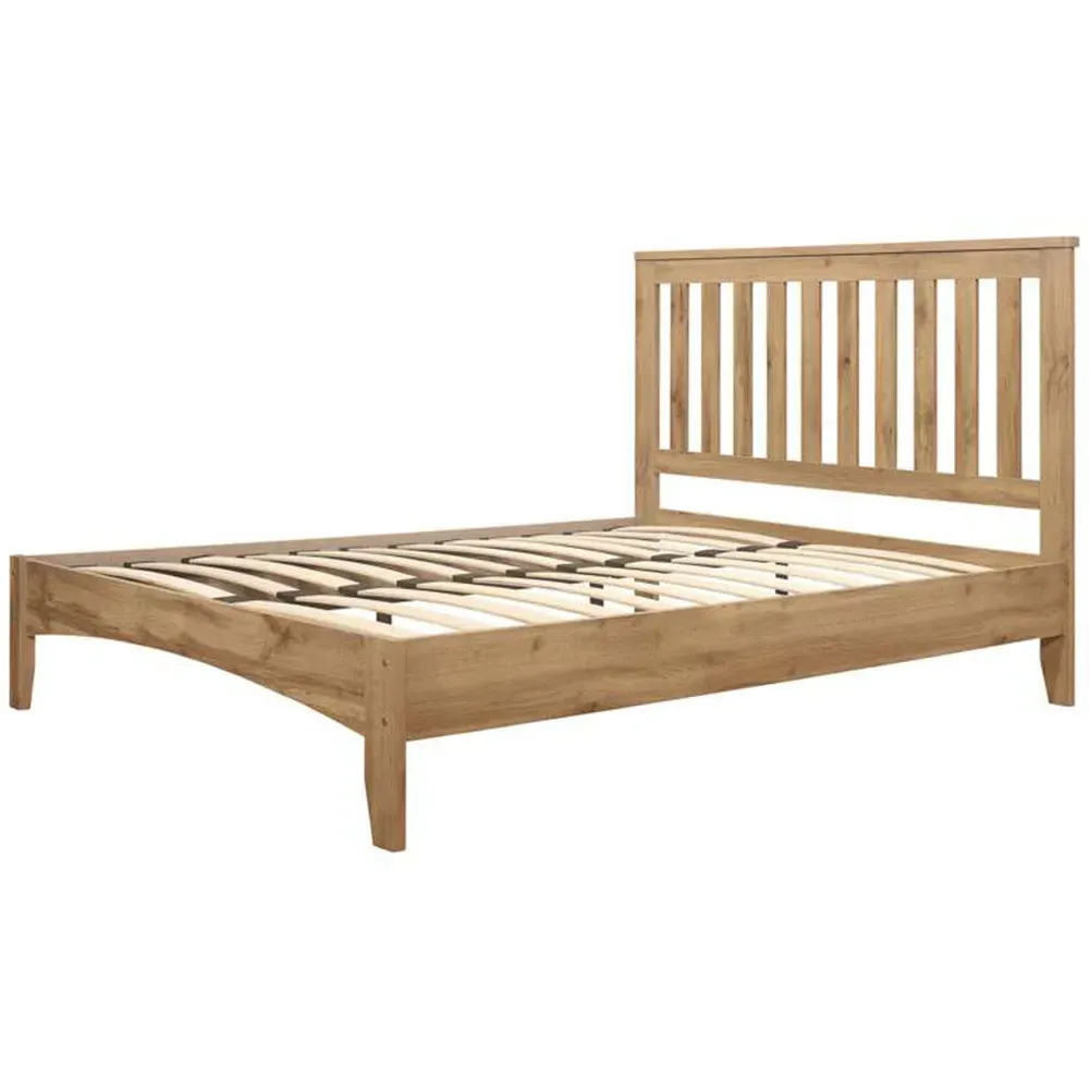 Hampstead King Size Bed Frame - Brown