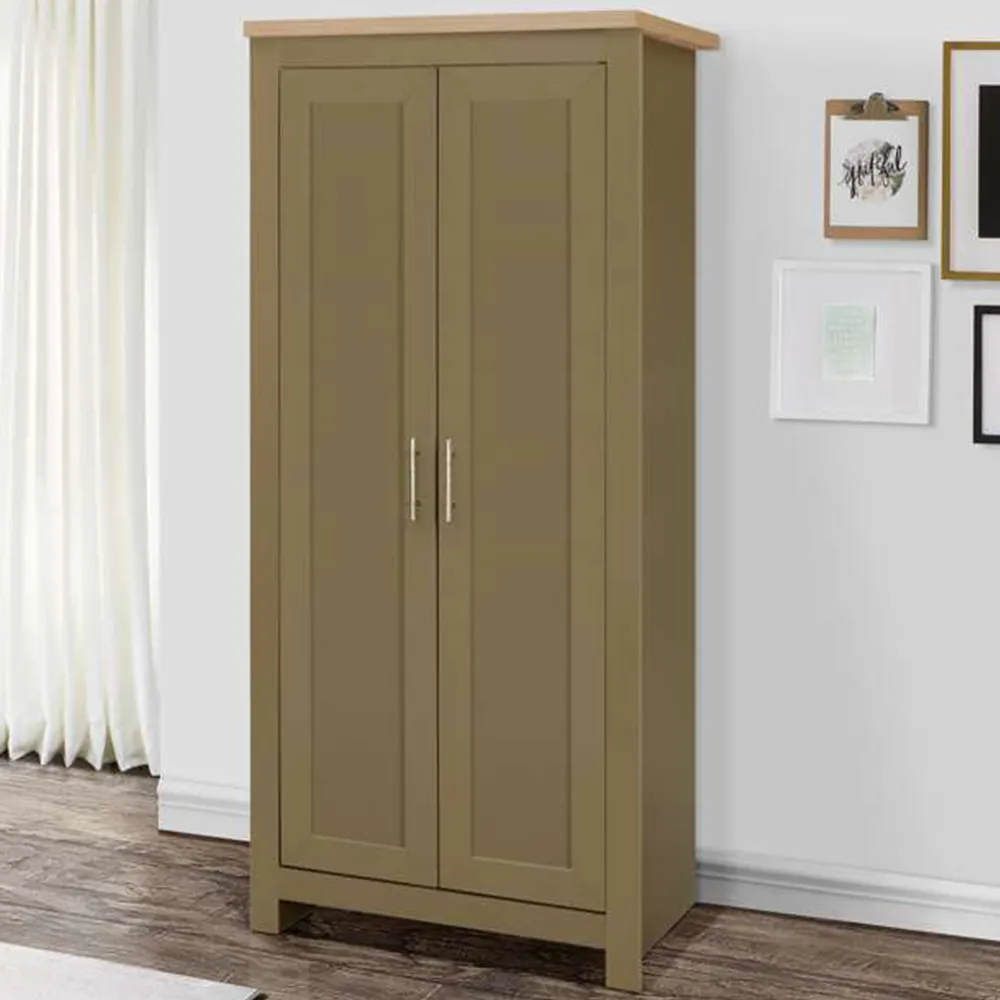 Highgate 2 Door Wardrobe - Oak image