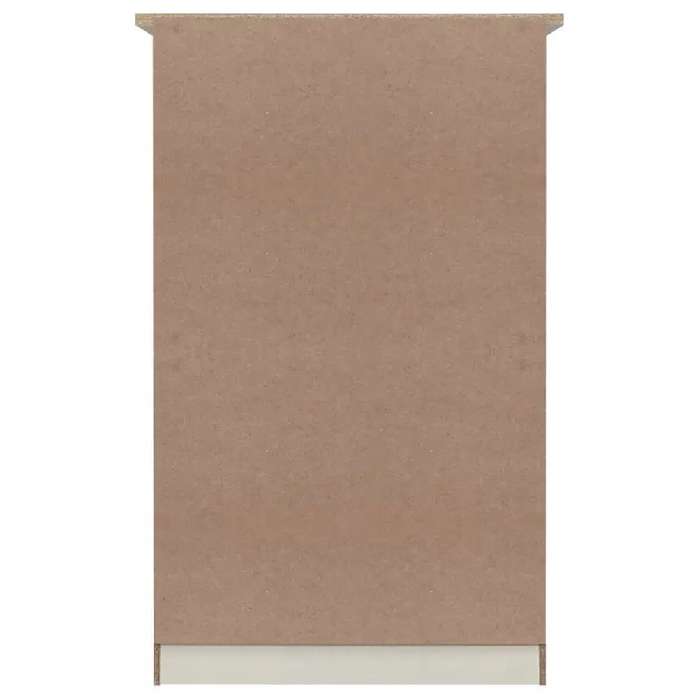 Highgate 3 Door Wardrobe - Cream, Oak