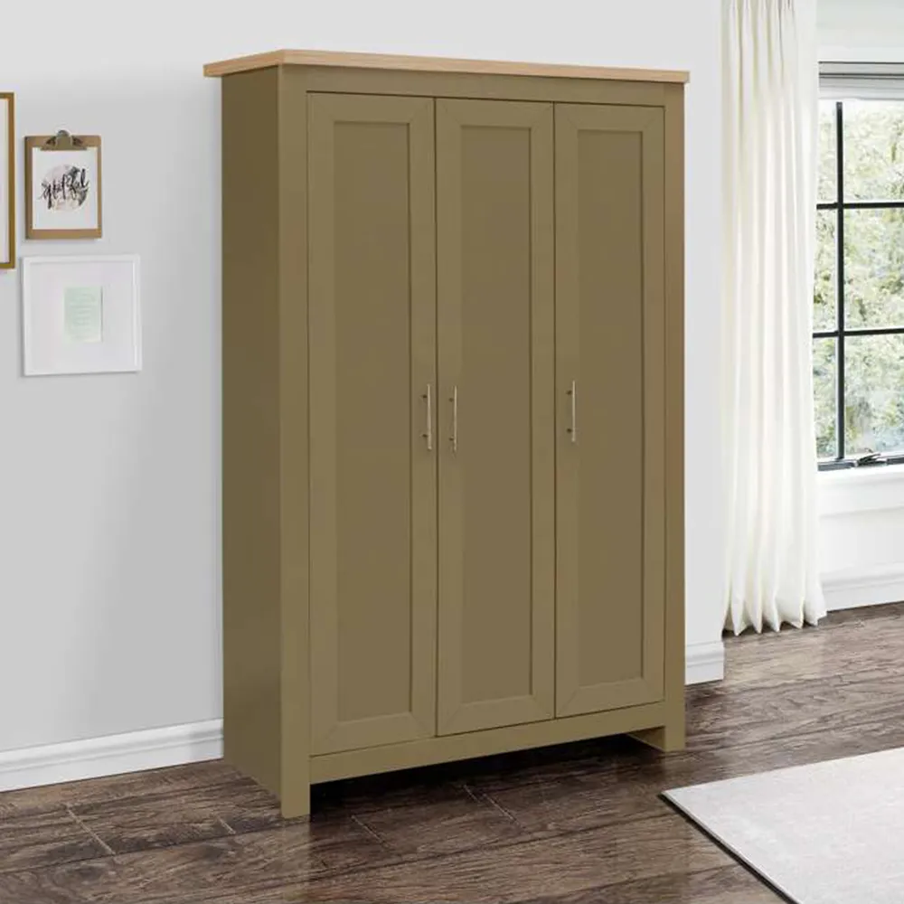 Highgate 3 Door Wardrobe - Oak