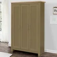 Highgate 3 Door Wardrobe - Oak