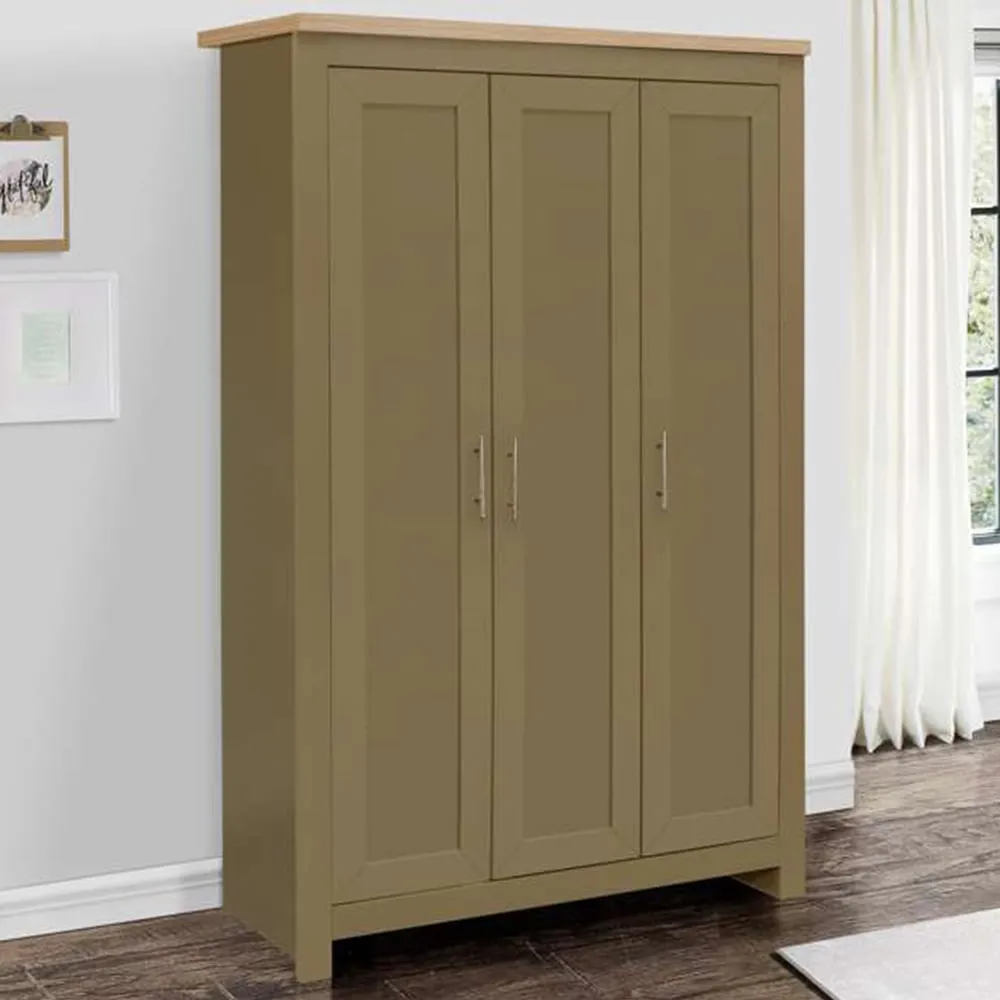 Highgate 3 Door Wardrobe - Oak