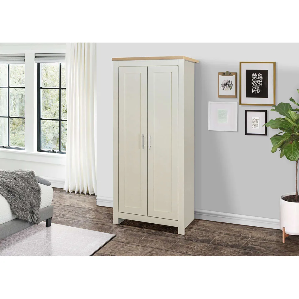 Highgate 4 Piece Bedroom Furniture Set - Cream