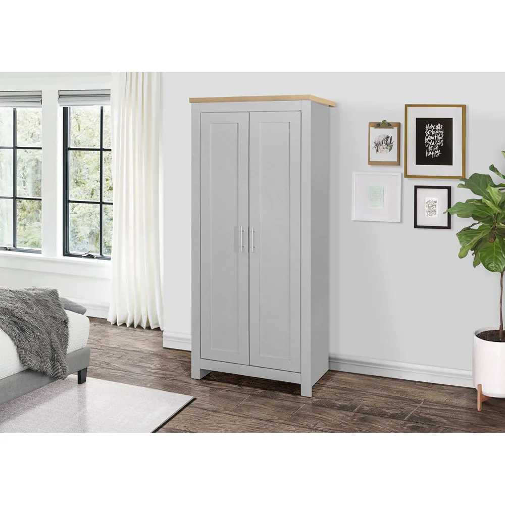 Highgate 4 Piece Bedroom Furniture Set - Grey