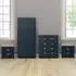 Highgate 4 Piece Bedroom Furniture Set - Navy