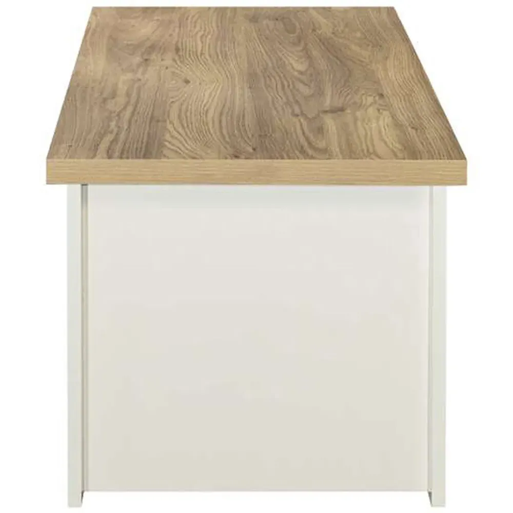 Highgate Coffee Table - Cream, Oak