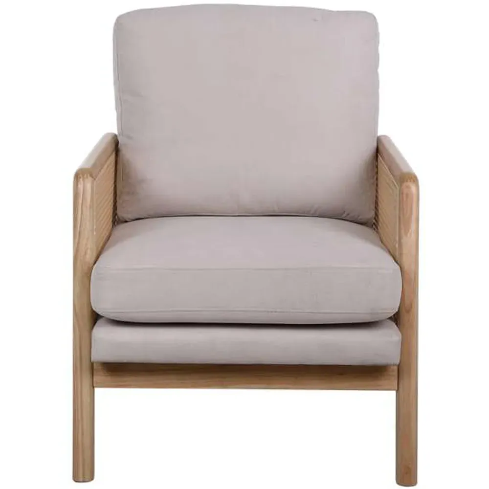 Ida Rattan Chair - White