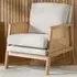 Ida Rattan Chair - White