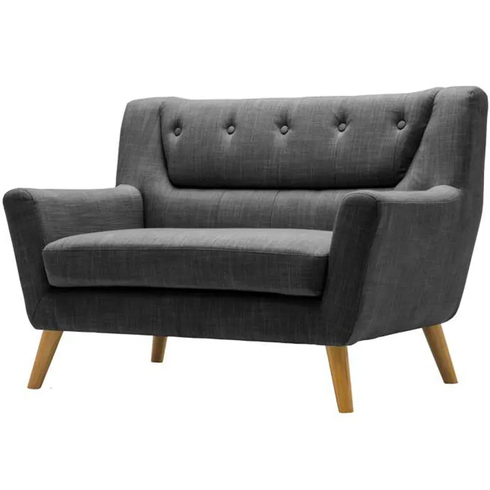 Lambeth 2-Seater Sofa - Grey, Fabric