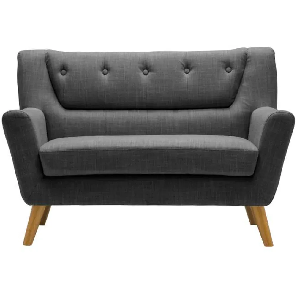 Lambeth 2-Seater Sofa - Grey, Fabric