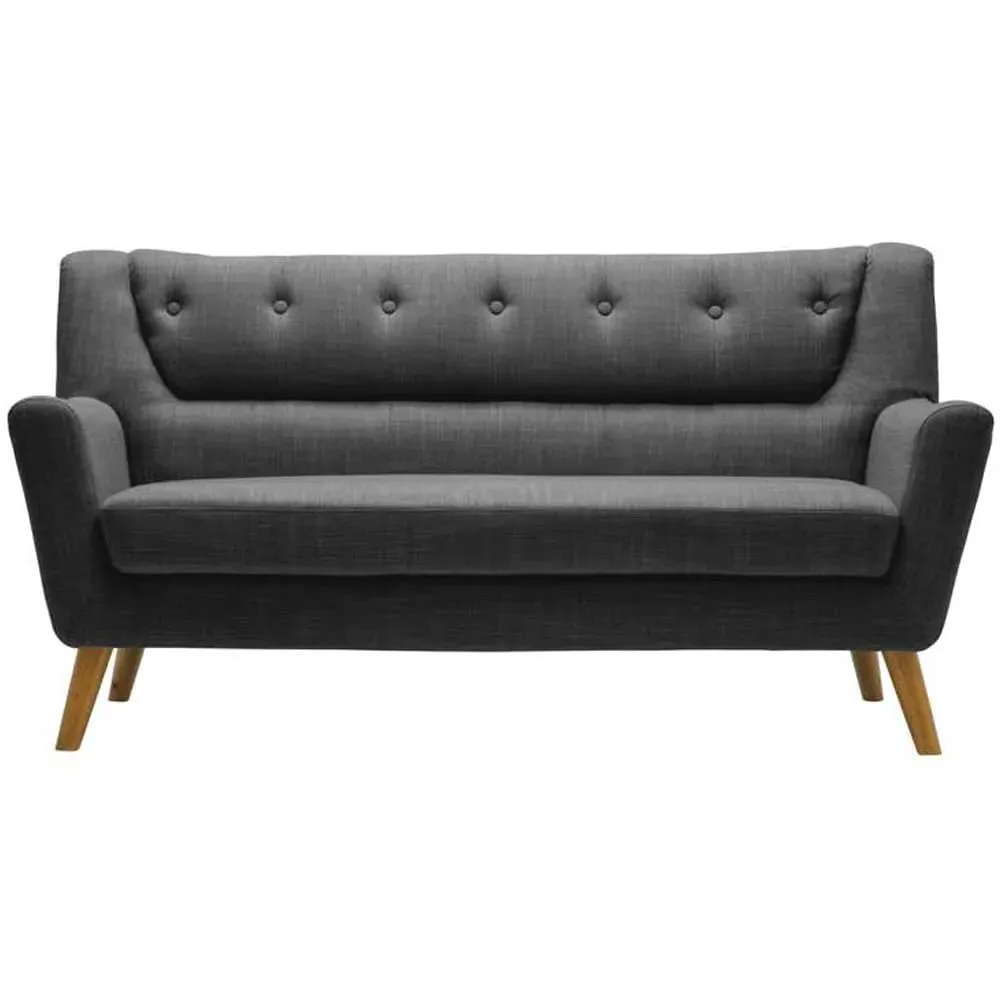 Lambeth 3-Seater Sofa - Grey, Fabric