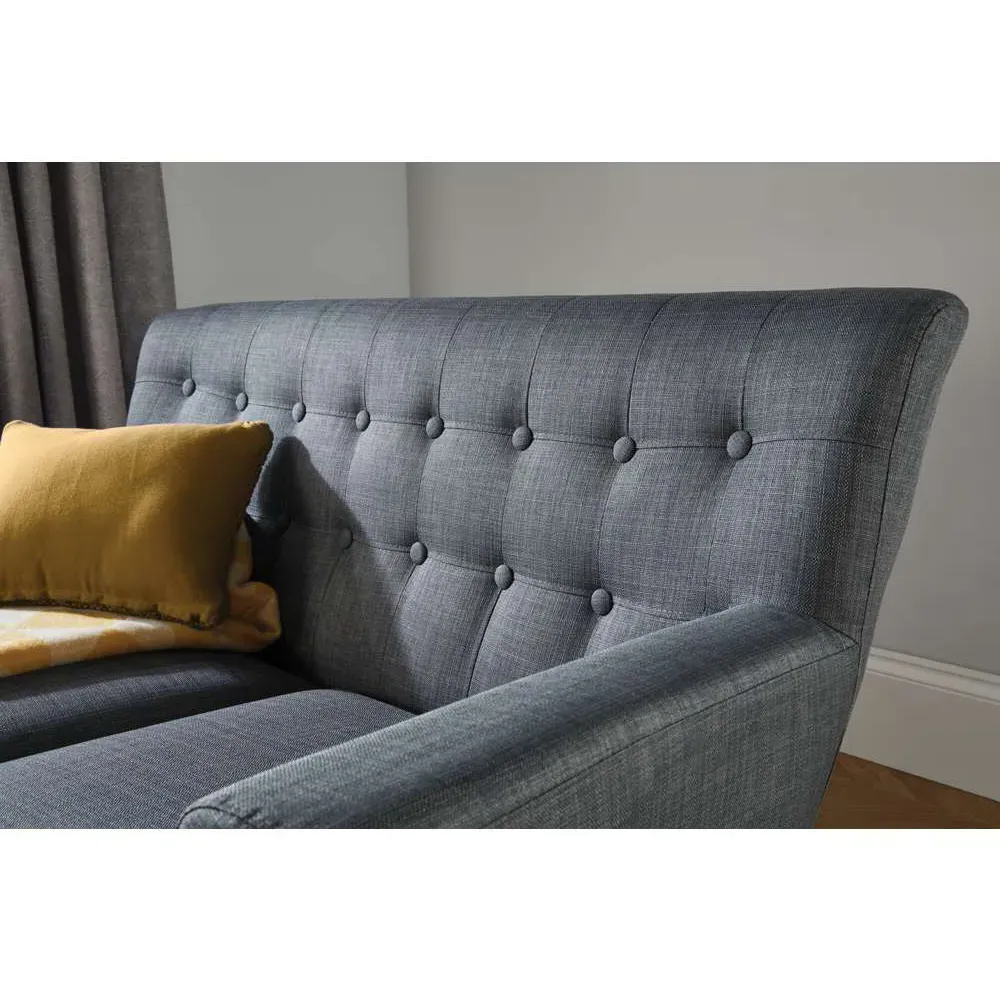 Loft 2-Seater Sofa - Grey, Fabric