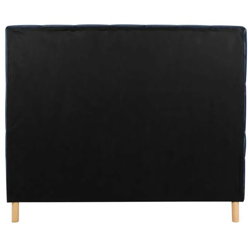 Loxley King Size Bed Frame - Blue, Fabric