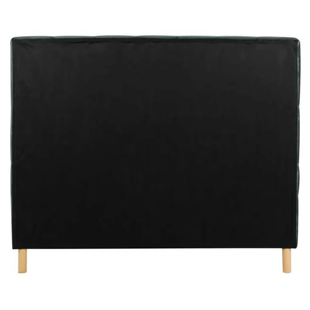 Loxley King Size Bed Frame - Green, Fabric