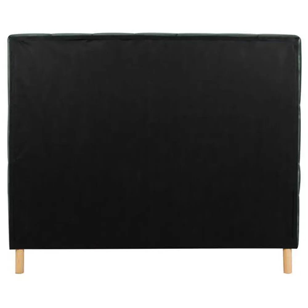 Loxley Small Double Bed Frame - Green, Fabric