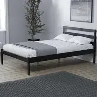Luka Double Bed Frame - Black