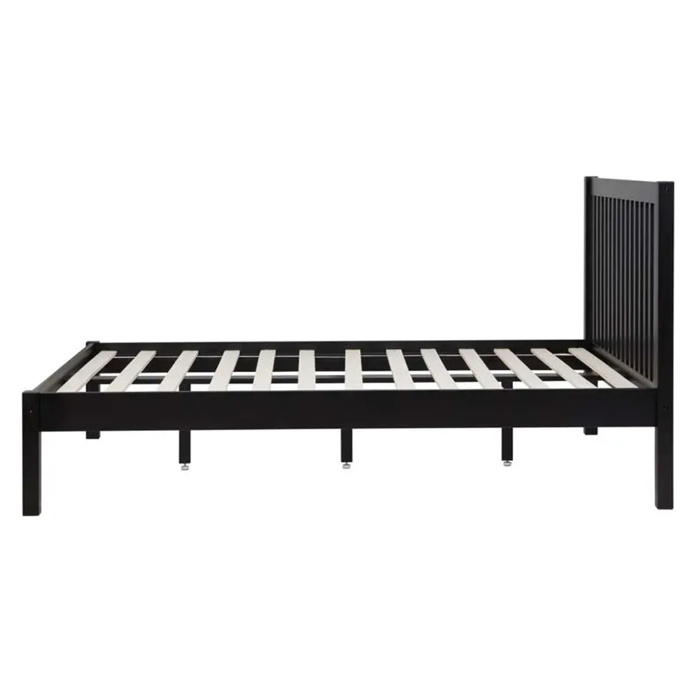 Nova Double Bed Frame - Black