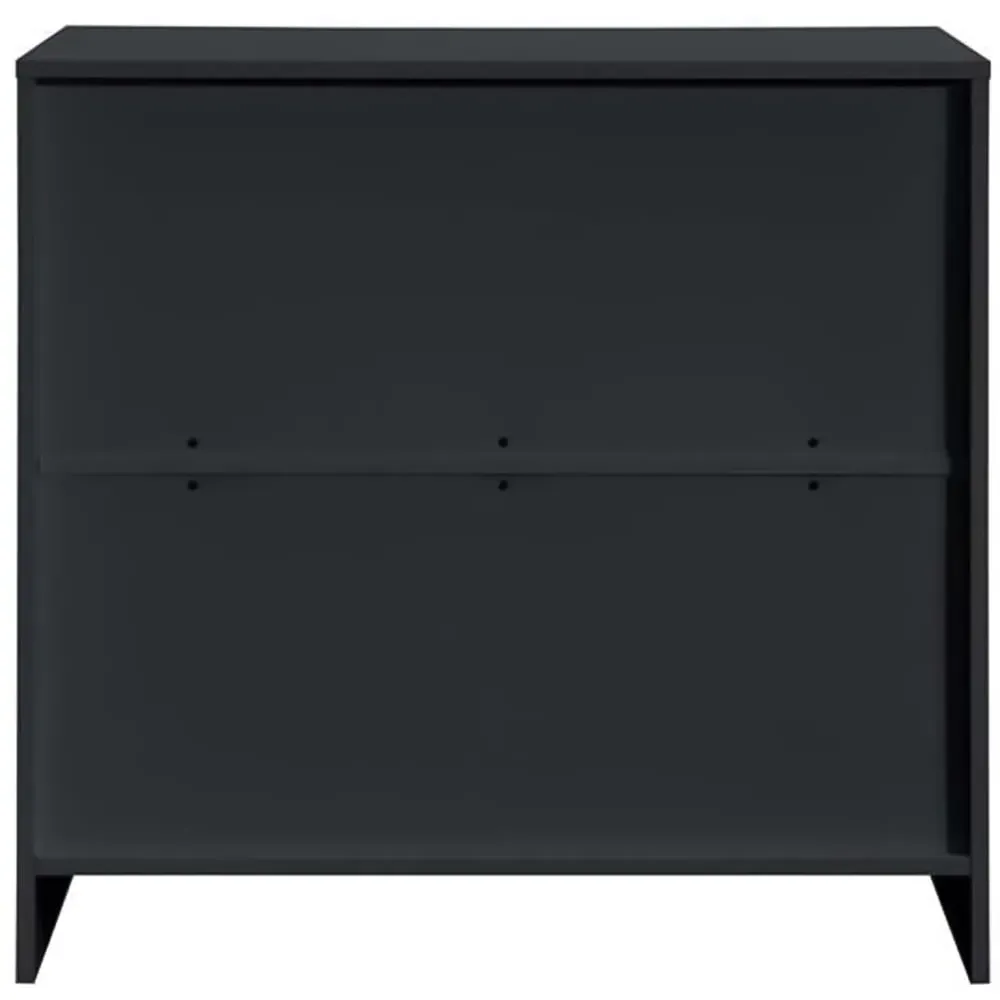 Oslo 3 Drawer Chest of Drawers - Black
