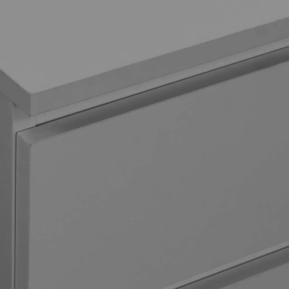 Oslo 4-Drawer Chest of Drawers - Grey