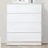 Oslo 4 Drawer Chest of Drawers - White