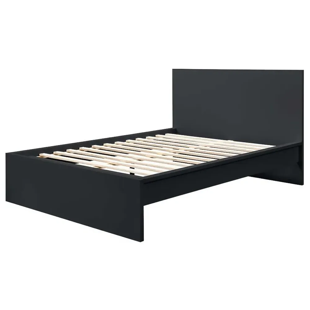 Oslo Double Bed Frame - Black