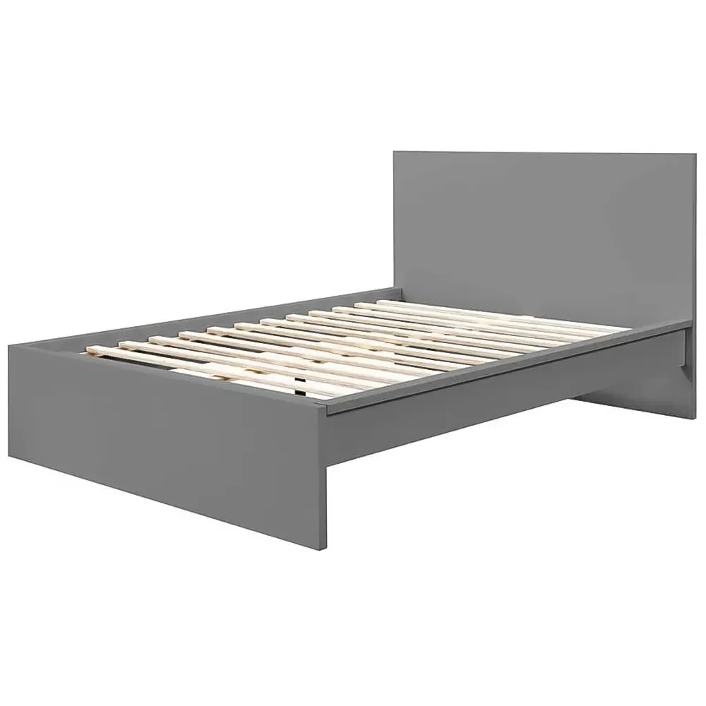 Oslo Double Bed Frame - Grey