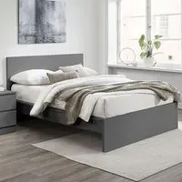 Oslo Double Bed Frame - Grey
