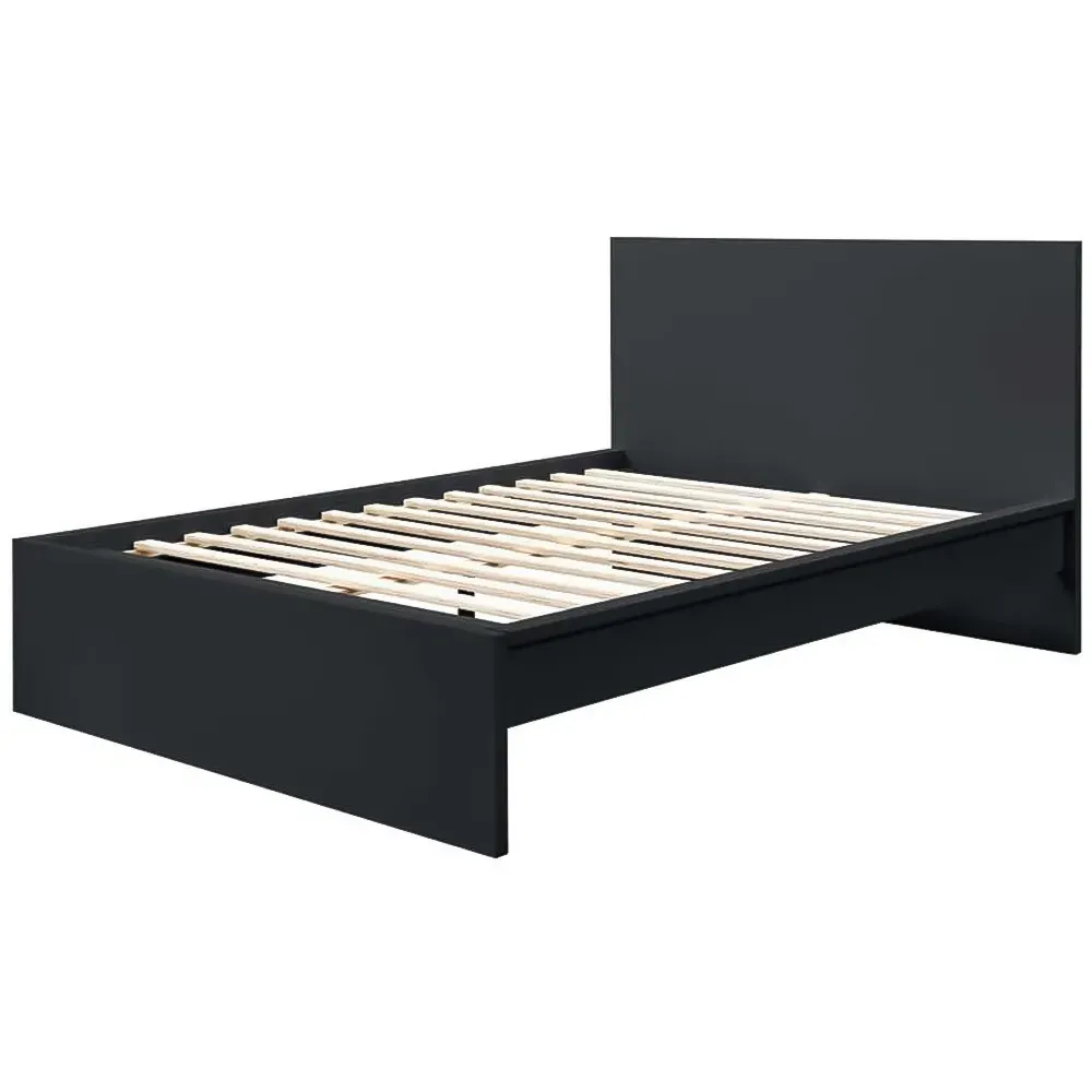 Oslo King Size Bed Frame - Black