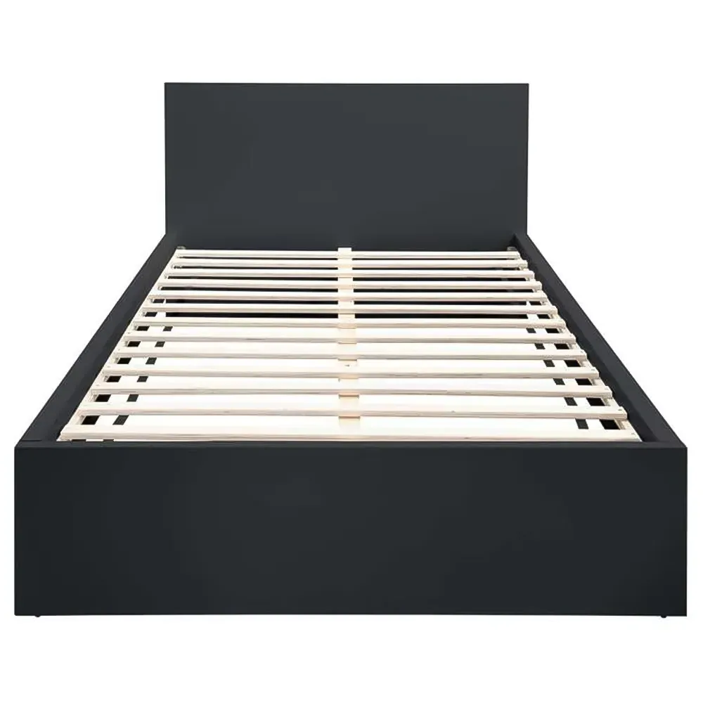Oslo King Size Bed Frame - Black