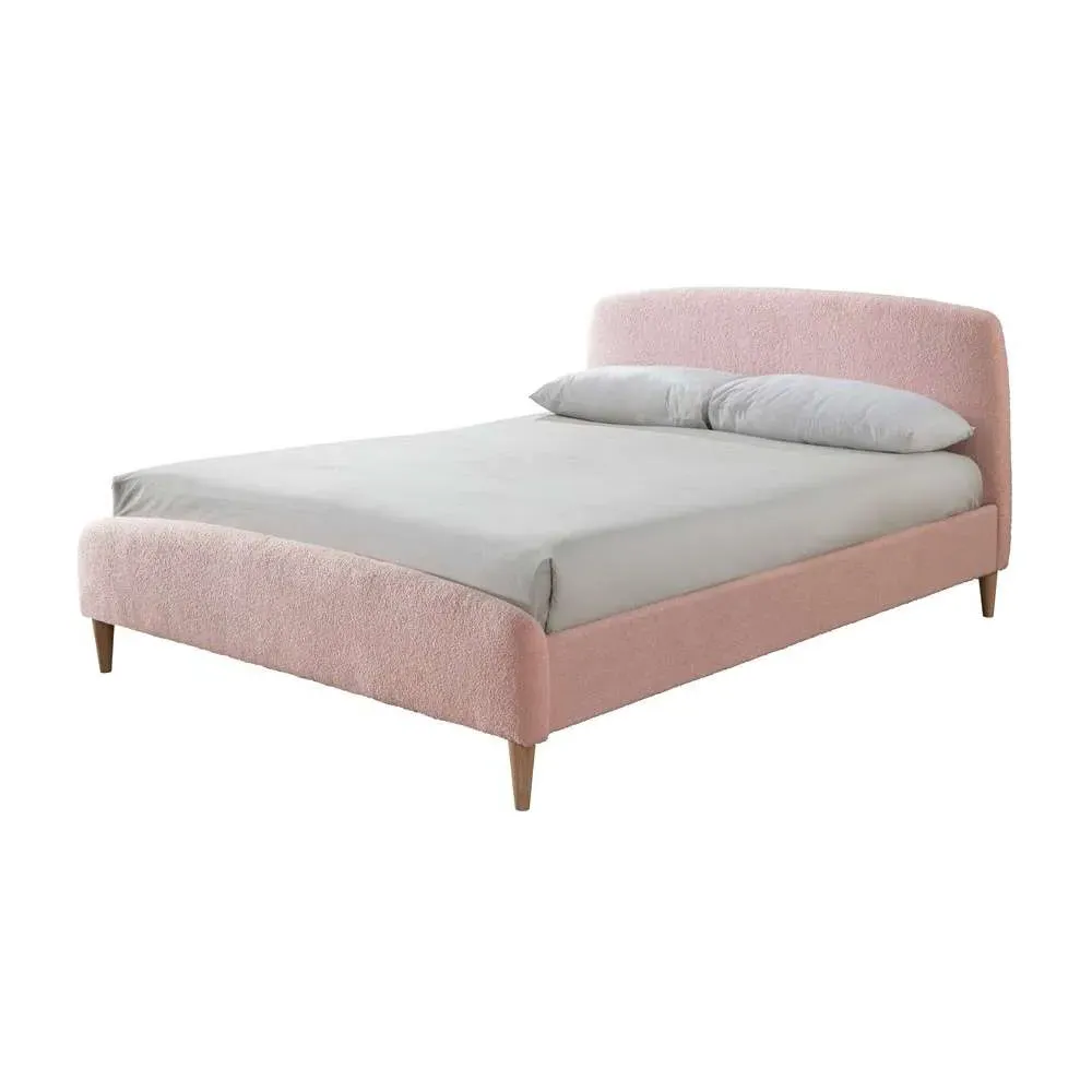 Otley King Size Bed Frame - Pink