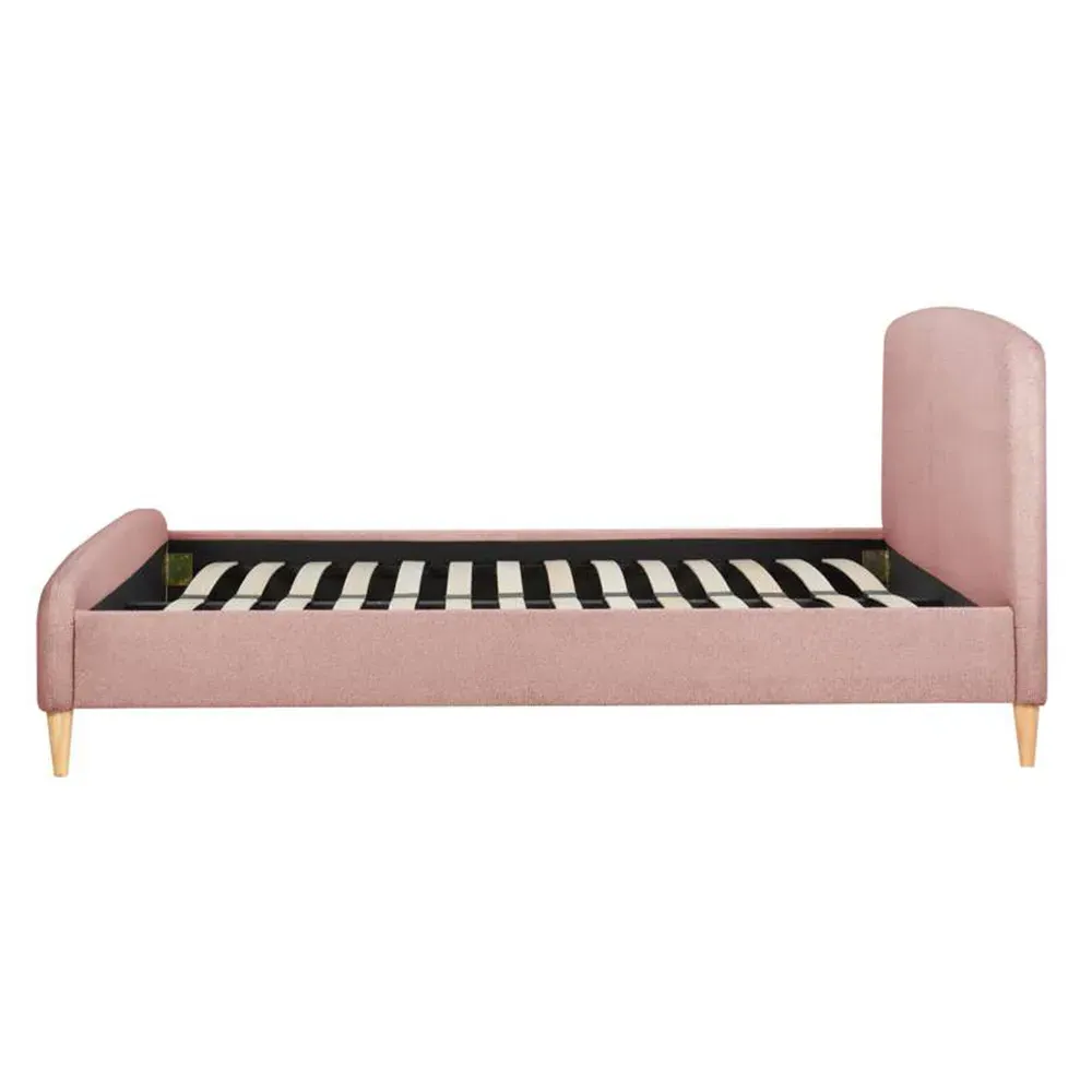 Otley King Size Bed Frame - Pink