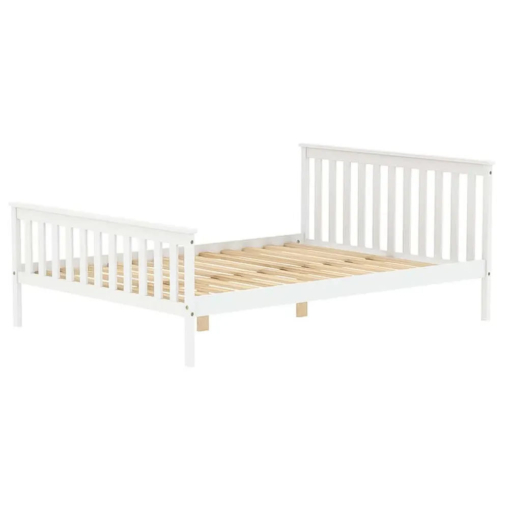 Oxford Double Bed Frame - White