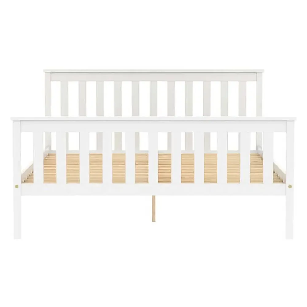 Oxford Double Bed Frame - White
