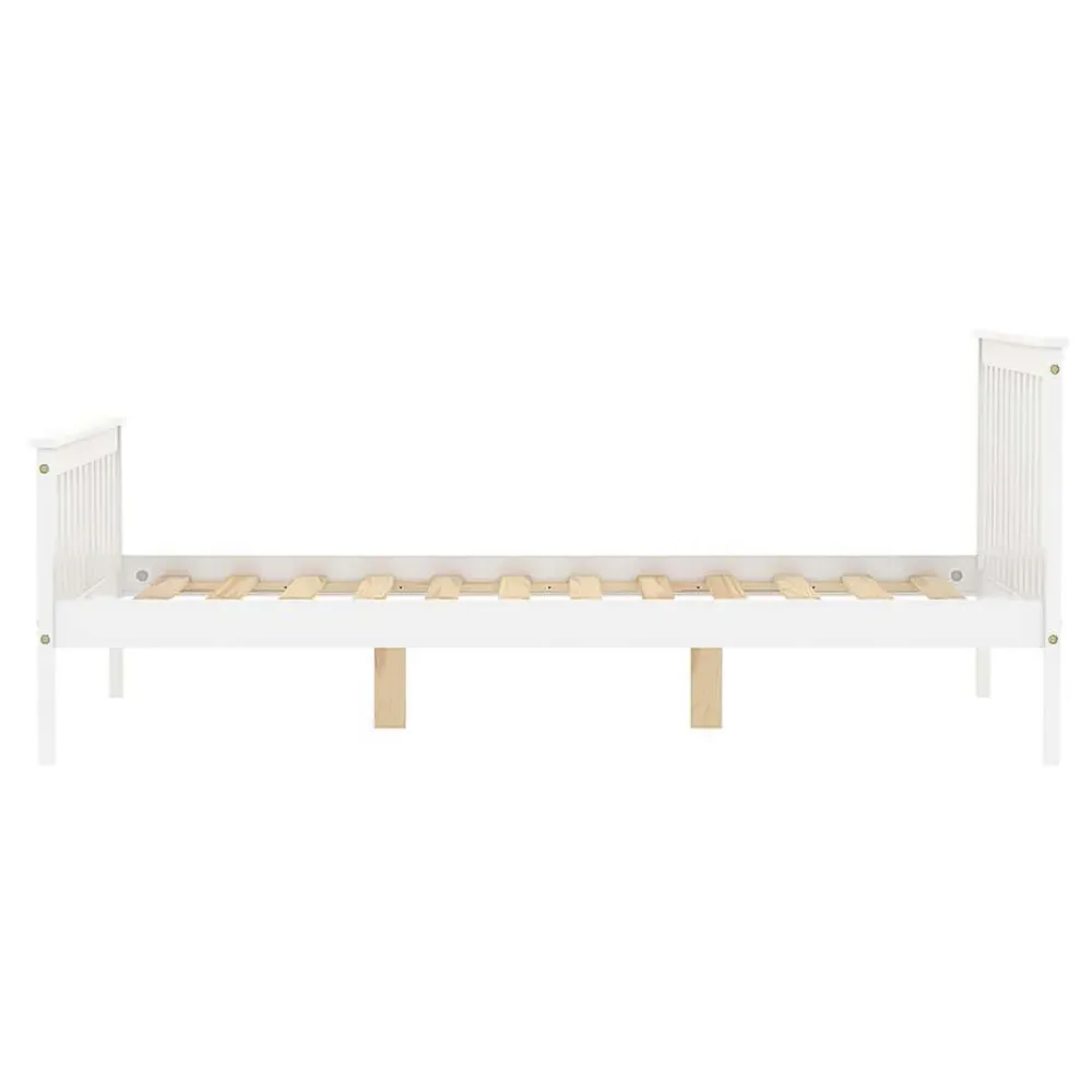 Oxford Double Bed Frame - White