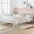 Oxford Double Bed Frame - White