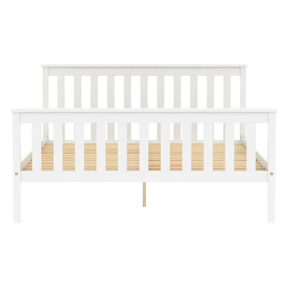 Oxford Small Double Bed Frame - White