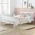 Oxford Small Double Bed Frame - White