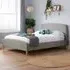 Quebec Small Double Bed Frame - Grey