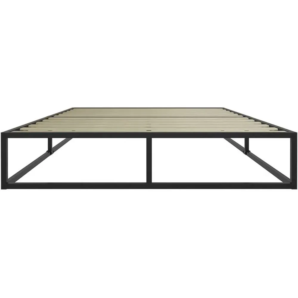 Soho Small Double Metal Platform Bed Frame - Black