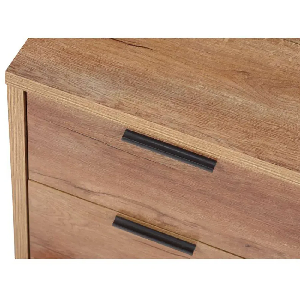 Stockwell 6 Drawer Chest of Drawers - Brown