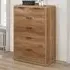 Stockwell 6 Drawer Chest of Drawers - Brown