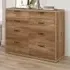 Stockwell 8 Drawer Merchant Chest of Drawers - Brown