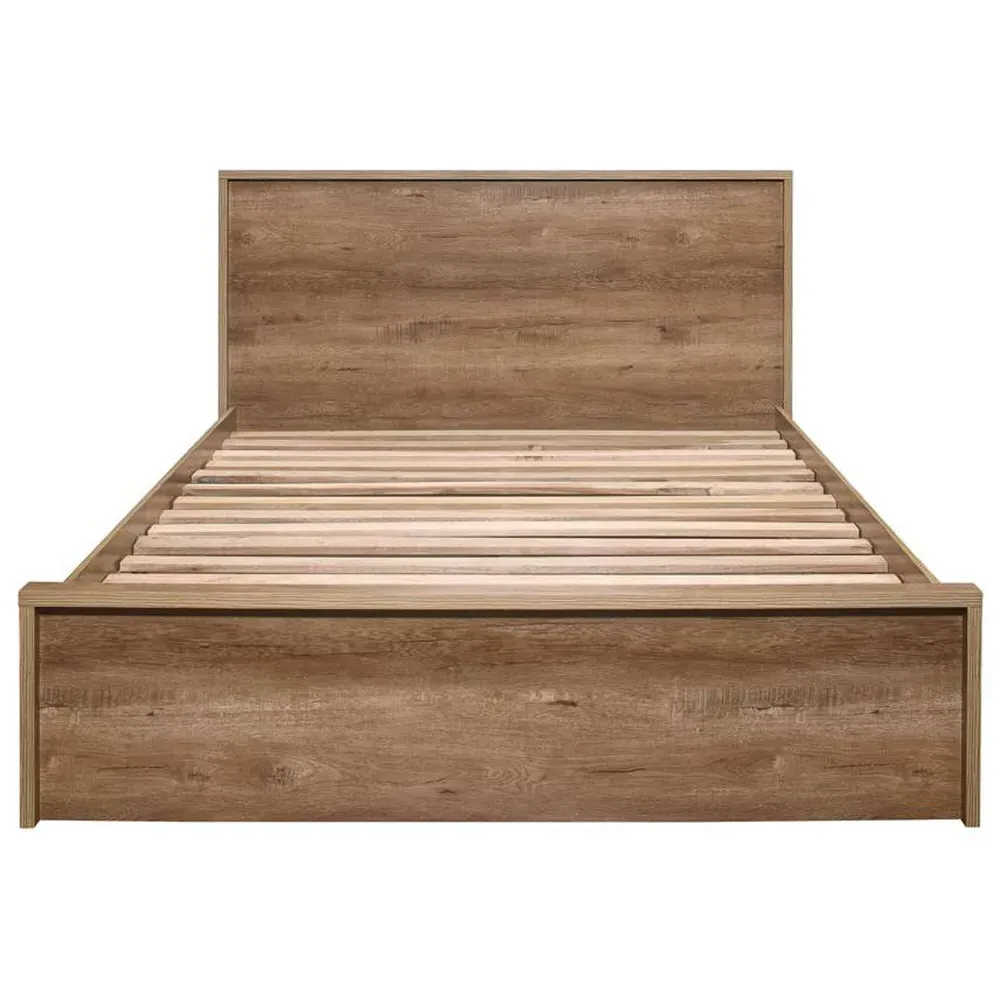 Stockwell King Size Bed with Storage - Brown