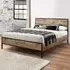 Urban Small Double Bed Frame - Brown, Metal