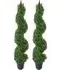 Artificial Boxwood Spiral Topiary Tree 120cm 2 Pack - Green
