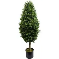Artificial Buxus Ball Cone Topiary Tree 120cm - Green