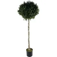 Artificial Buxus Ball Topiary Tree 140cm - Green